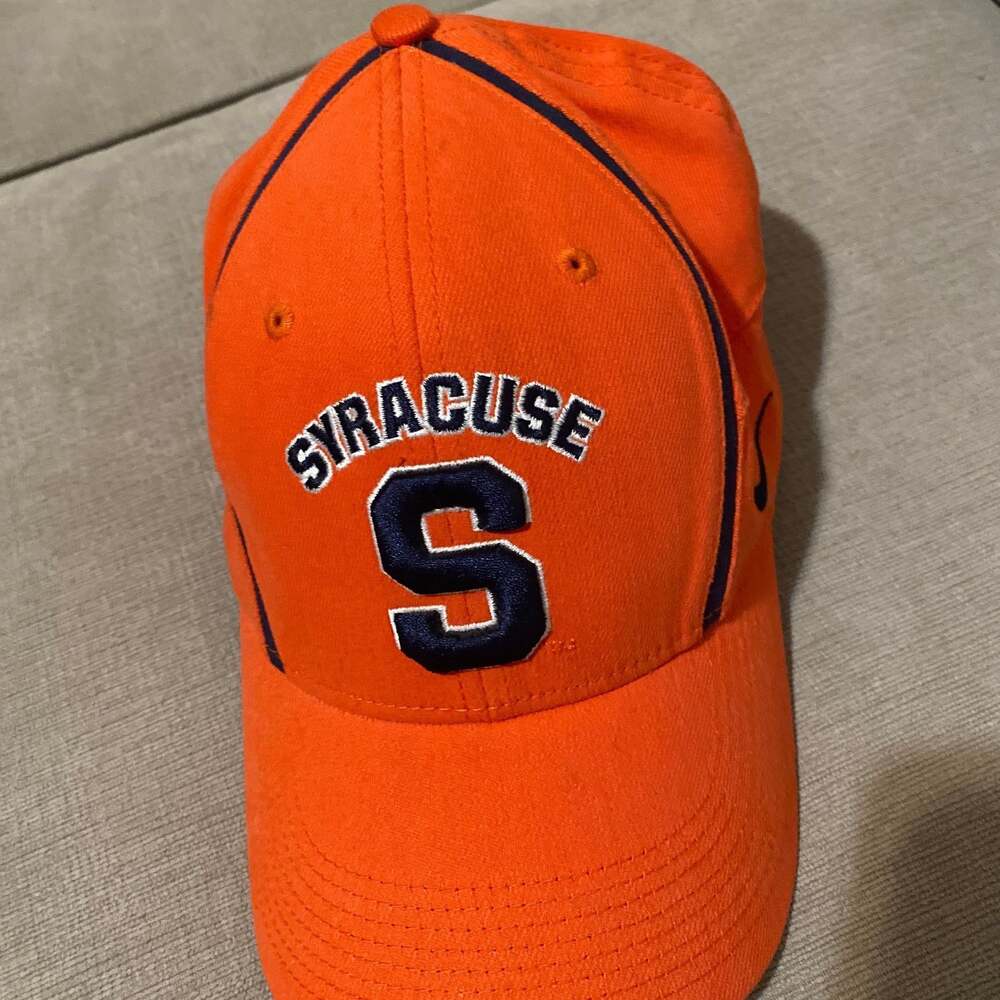 Syracuse Orange NCAA Embroidered Baseball Cap, Bright Orange